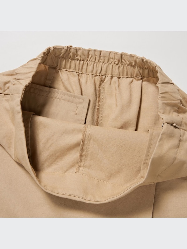 Linen-Blend Skort