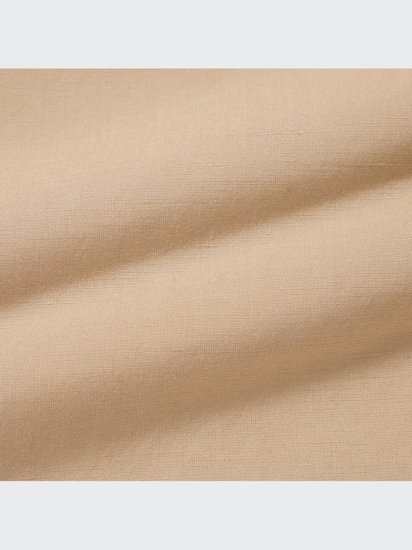 Linen-Blend Skort
