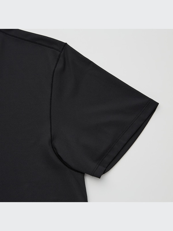 AIRISM MESH CREW NECK T-SHIRT
