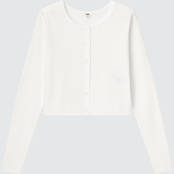 UV Protection LongSleeve Cropped Cardigan UNIQLO US