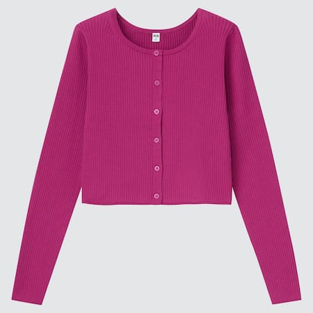 100% Supima Cotton Cropped Cardigan
