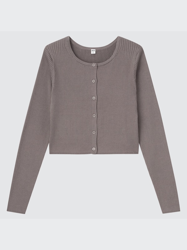 UV PROTECTION CROPPED CARDIGAN
