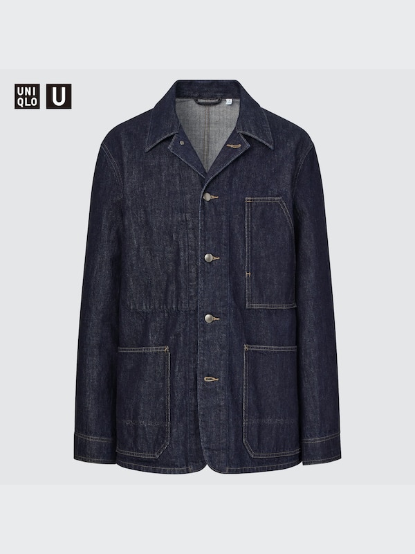 UNIQLO U DENIM OVER SHIRT JACKET