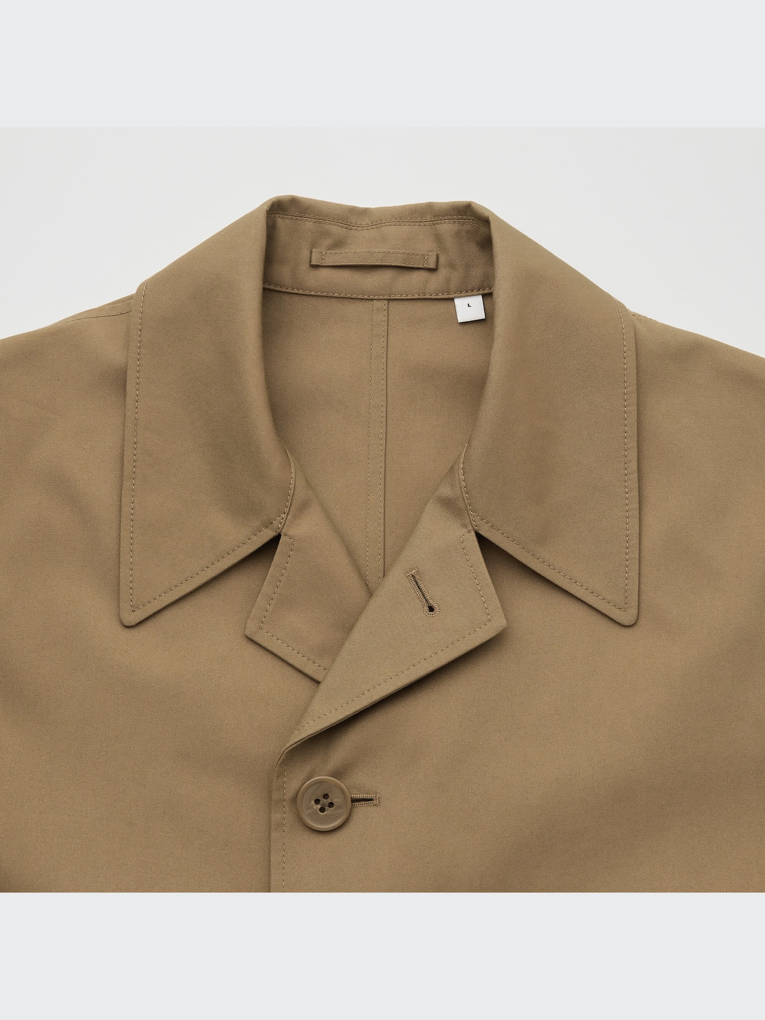 ［ゆう］Text SingleBreasted Coat Oversized Single Breasted Coat | UNIQLO US