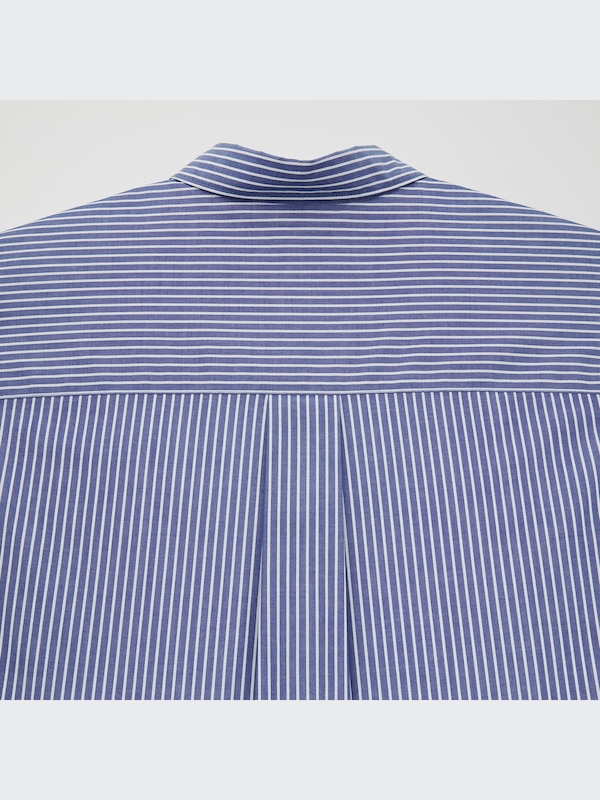 Cotton Striped Half-Sleeve Shirt
