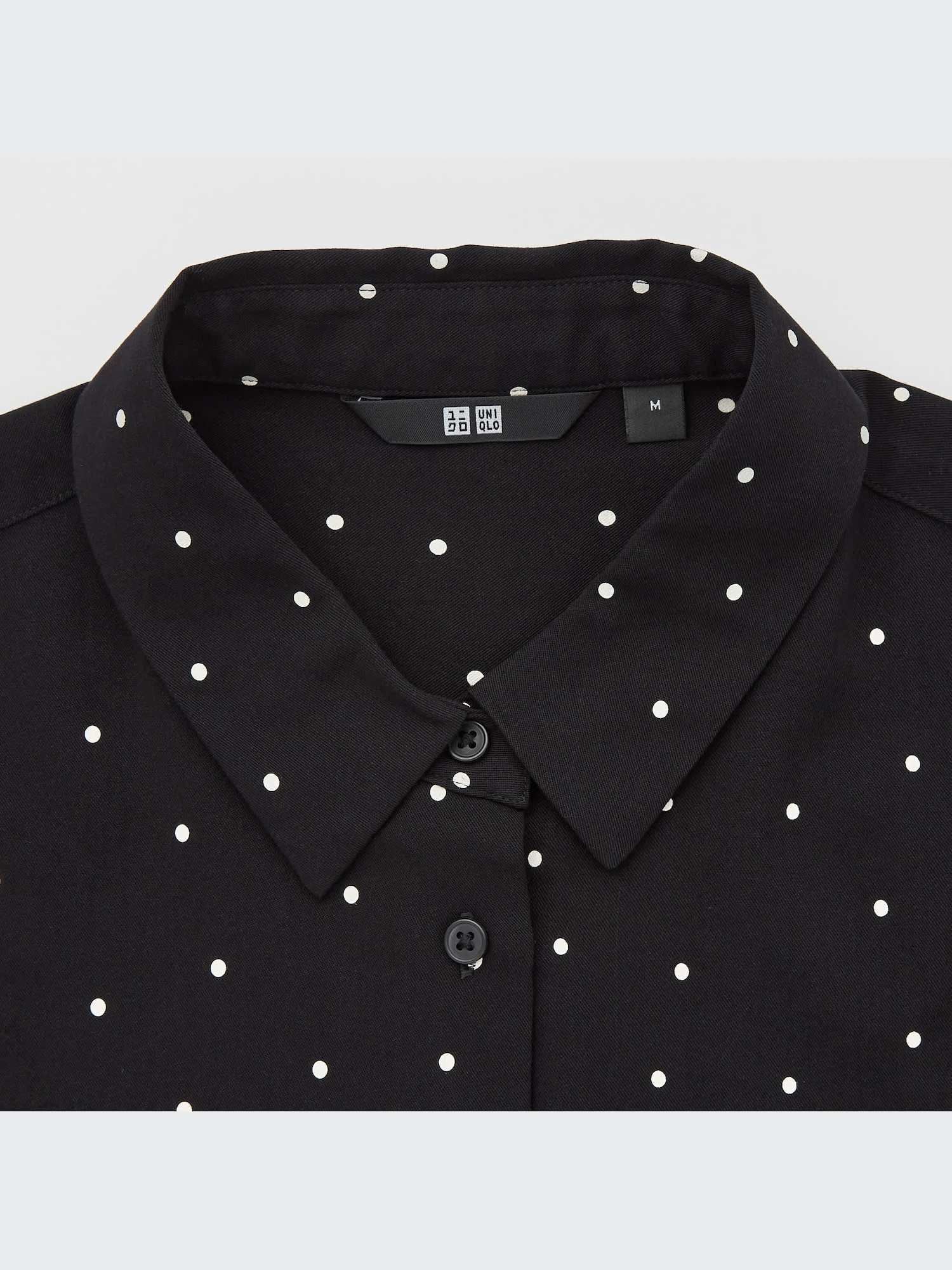 Rayon Printed Long-Sleeve Blouse | UNIQLO US