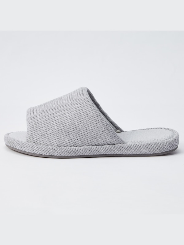 Open Toe Waffle Slippers
