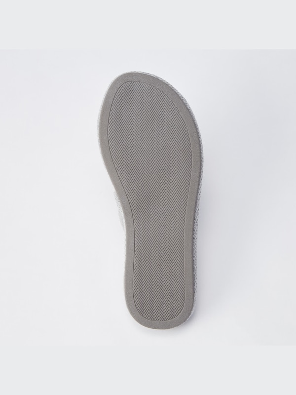 Open Toe Waffle Slippers