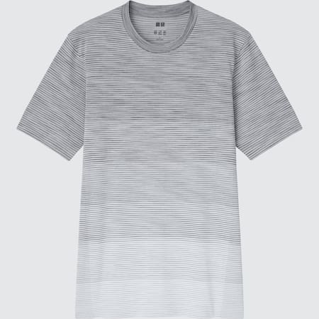 T-Shirt DRY-EX A Righe Girocollo Uomo