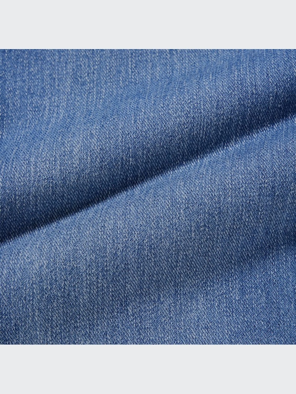 Ultra Stretch Denim Cropped Leggings Pants