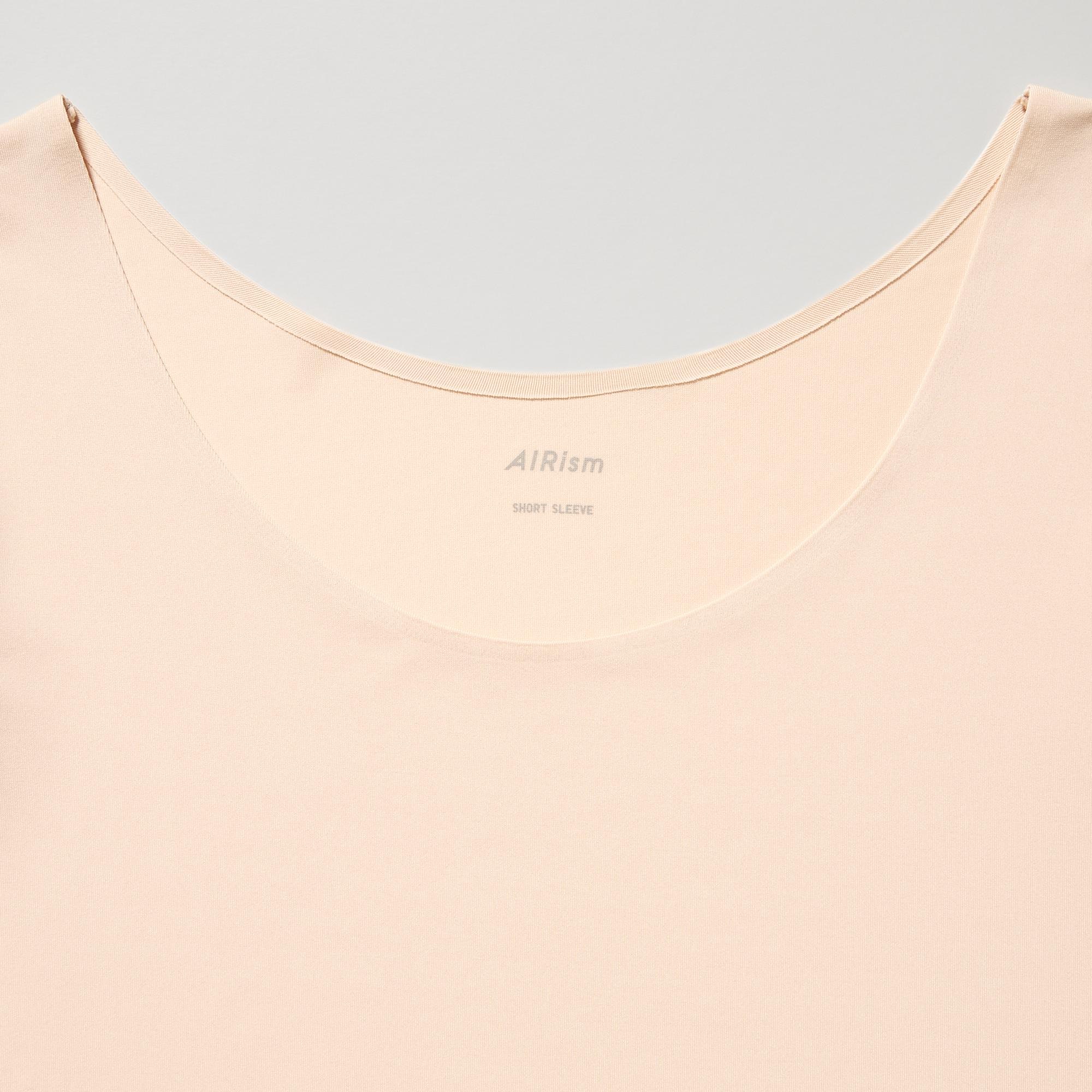 WOMEN'S AIRISM SCOOP NECK SHORT SLEEVE T-SHIRT | UNIQLO CA