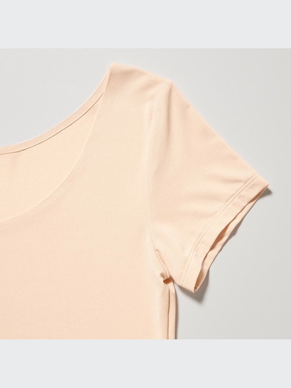 AIRism Scoop Neck Short-Sleeve T-Shirt
