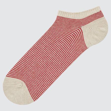 Men Striped Short Socks