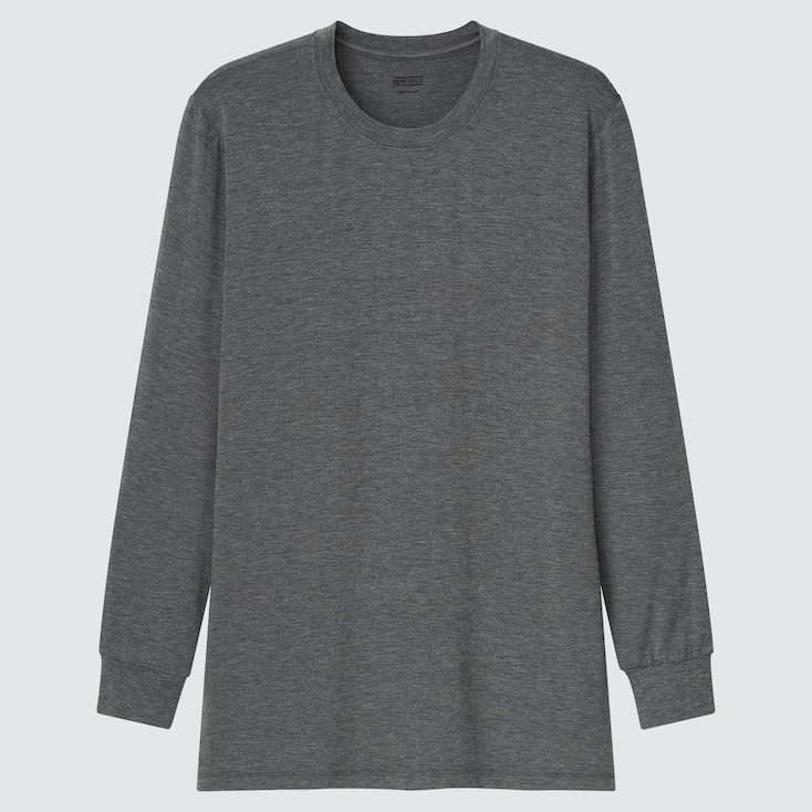 UNIQLO HEATTECH Ultra Warm Crew Neck Long Sleeved Thermal Top