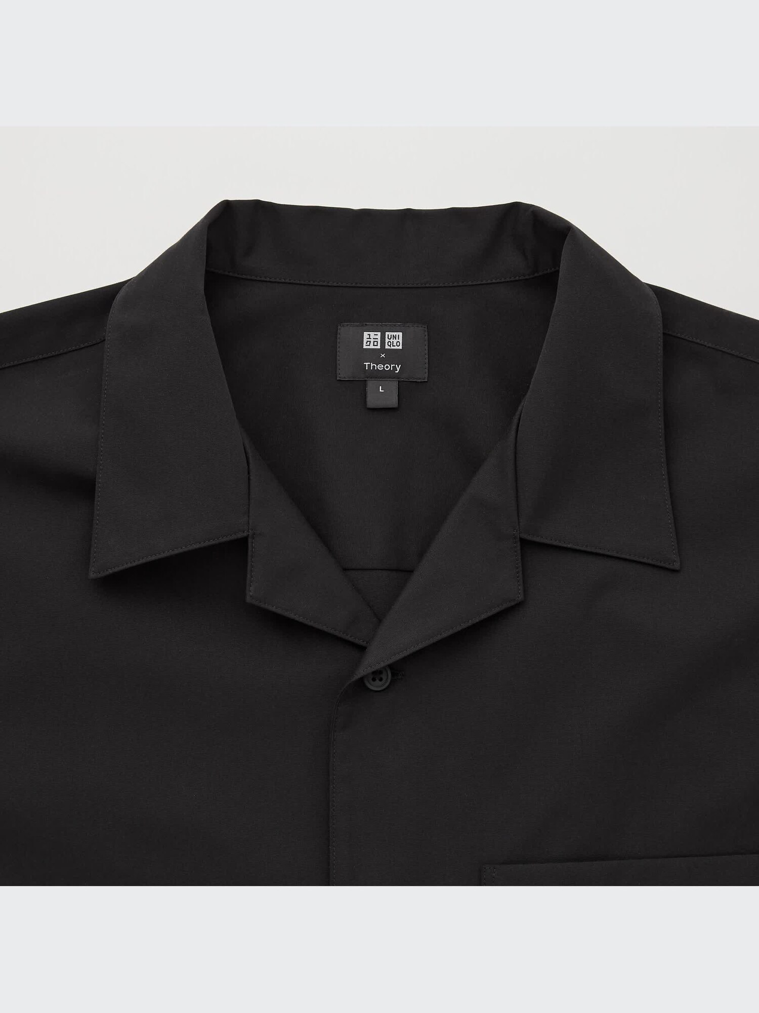 Open Collar Short-Sleeve Shirt (Theory) | UNIQLO US