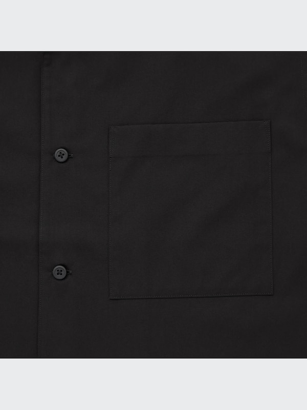 Open Collar Short-Sleeve Shirt (Theory)