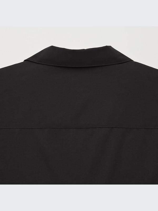 Open Collar Short-Sleeve Shirt (Theory)