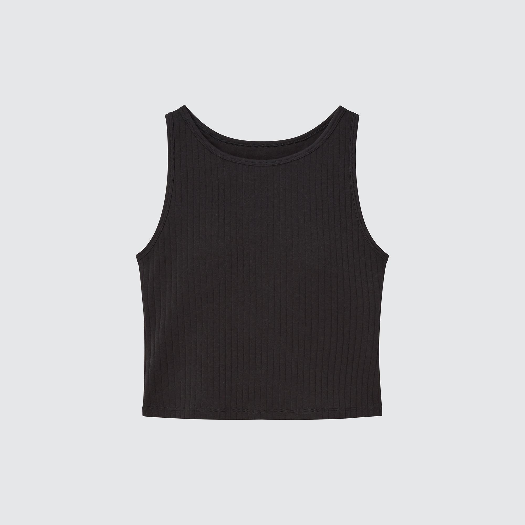 Ribbed Cropped Sleeveless Bra Top curated on LTK