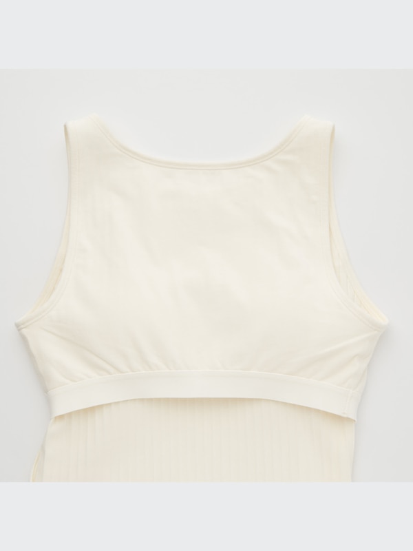 Ribbed Cropped Sleeveless Bra Top | UNIQLO US