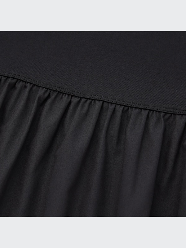Women's COMBINATION FLARE DRESS | UNIQLO CA