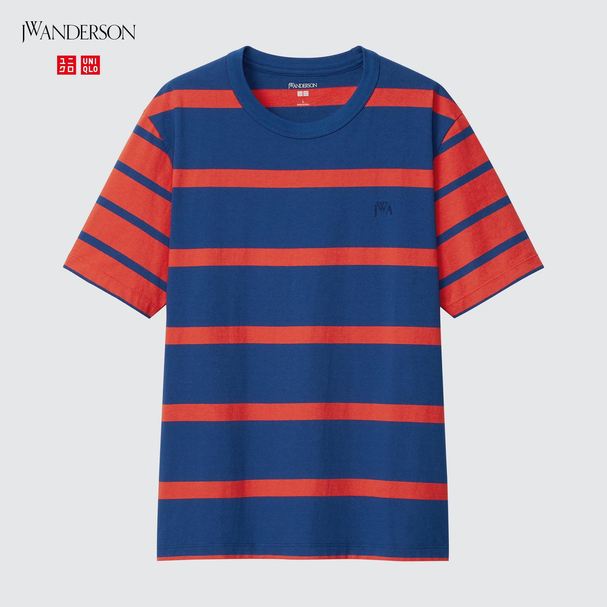 JW ANDERSON STRIPED T-SHIRT