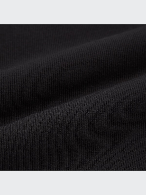 Ribbed Henley Tank Top