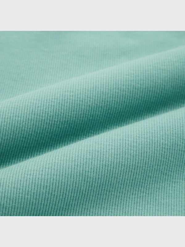 Ribbed Henley Tank Top