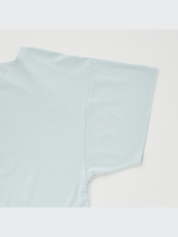 AIRism Seamless V-Neck Long T-Shirt