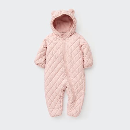 BABIES NEWBORN Warm Padded One Piece Outfit