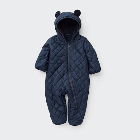 Newborn Warm Padded One Piece Outfit
