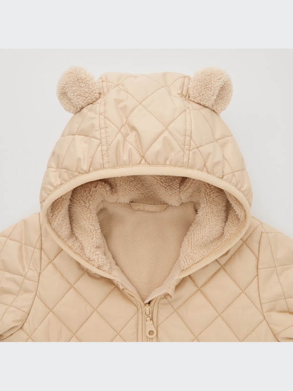 Warm Padded One-Piece Long-Sleeve Outfit