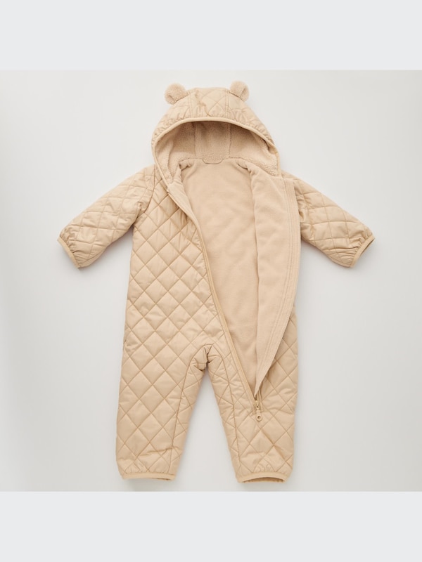 Warm Padded One-Piece Long-Sleeve Outfit