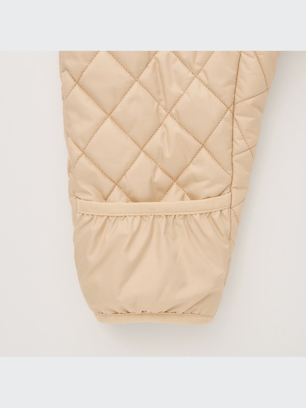 Warm Padded One-Piece Long-Sleeve Outfit