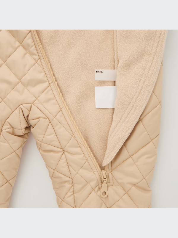 Warm Padded One-Piece Long-Sleeve Outfit