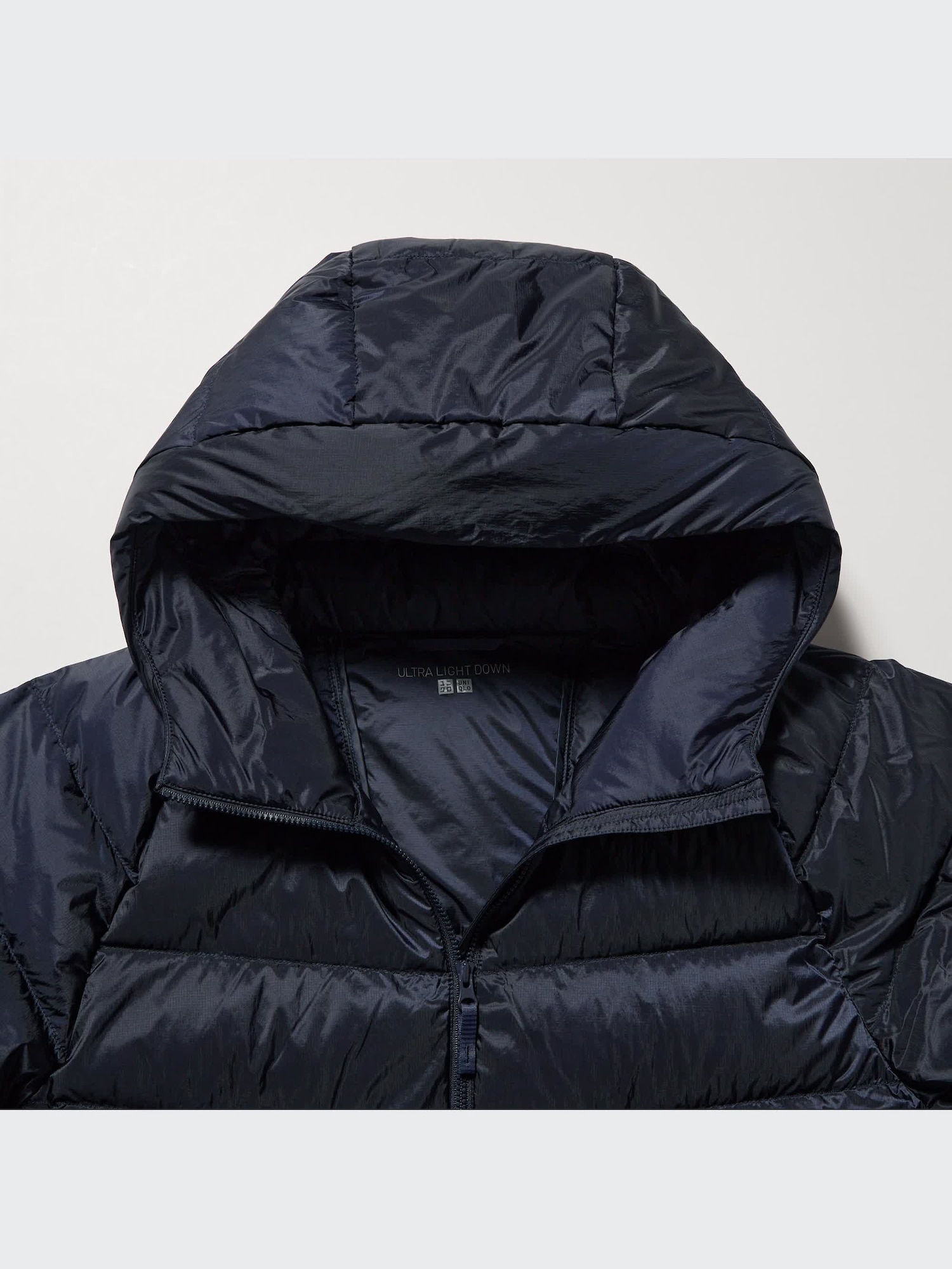 Men ultra light down hooded parka online