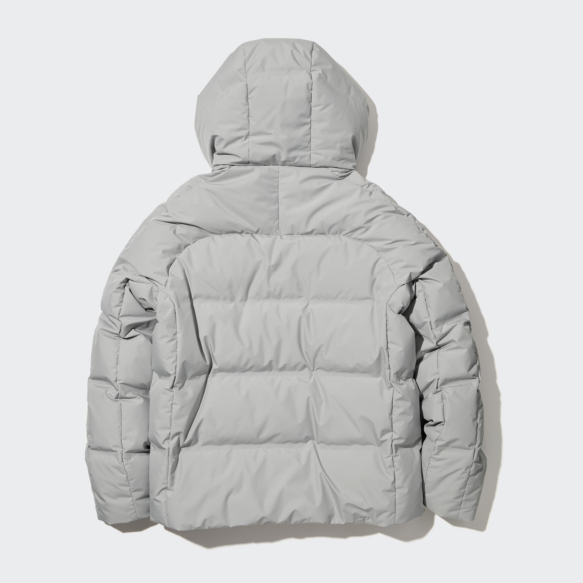 Uniqlo seamless down hot sale parka fill power