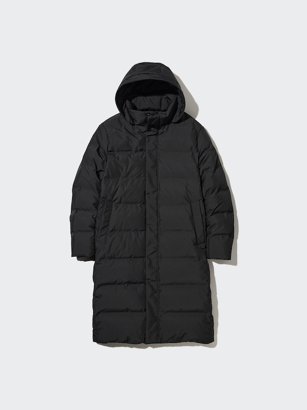 Seamless down long coat