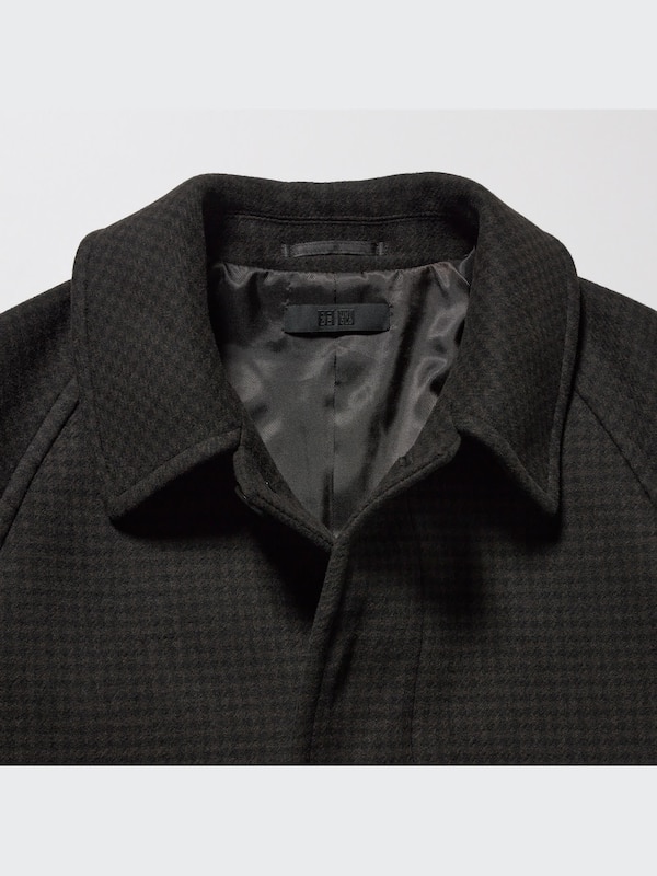 Balmacaan Coat (Check)