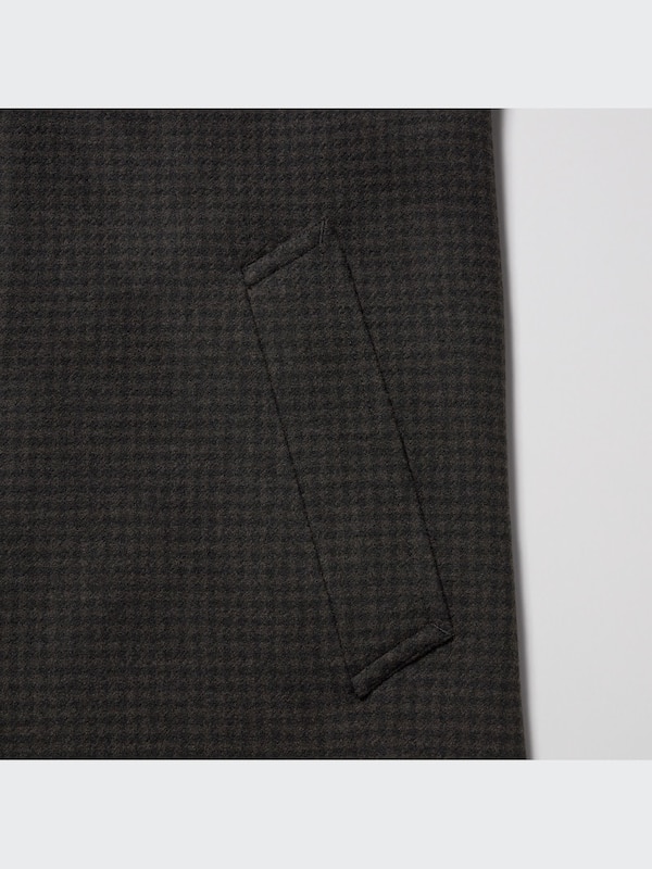Balmacaan Coat (Check)