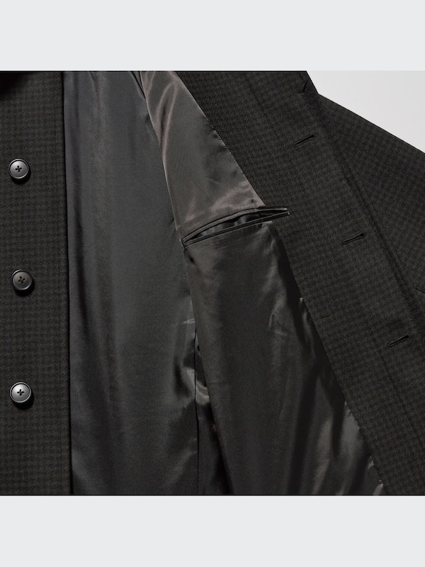 Balmacaan Coat (Check)