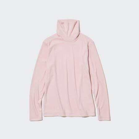 HEATTECH Fleece Turtleneck Long Sleeved Thermal Top