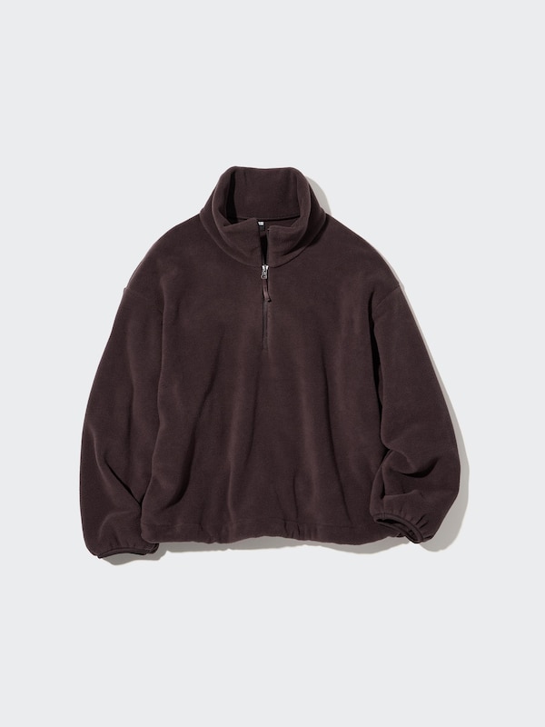 Fleece Half-Zip Pullover Shirt