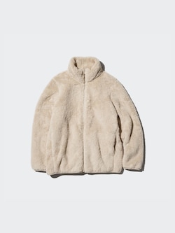 Fluffy Yarn Fleece Full-Zip Jacket