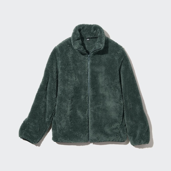 Fluffy Yarn Fleece Full-Zip Jacket | UNIQLO US