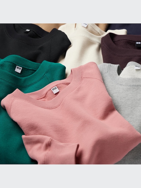 Crew Neck Long-Sleeve Sweatshirt