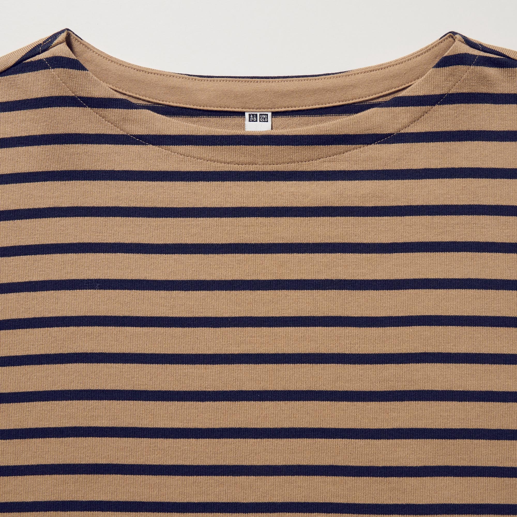 Striped Long Sleeved T-Shirt | UNIQLO UK