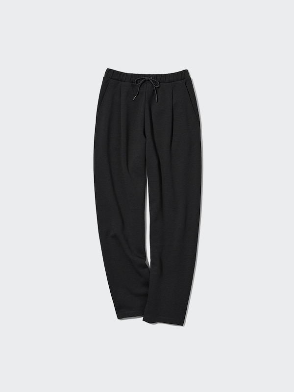 PANTALON À PINCES FUSELÉ EN MOLLETON DRY