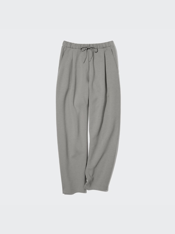PANTALON À PINCES FUSELÉ EN MOLLETON DRY