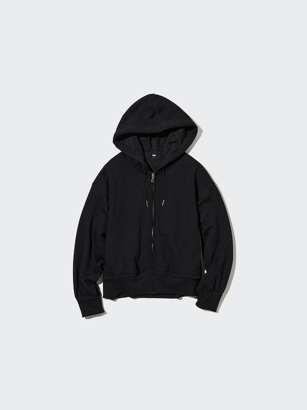 HEATTECH PILE-LINED SWEAT FULL-ZIP HOODIE