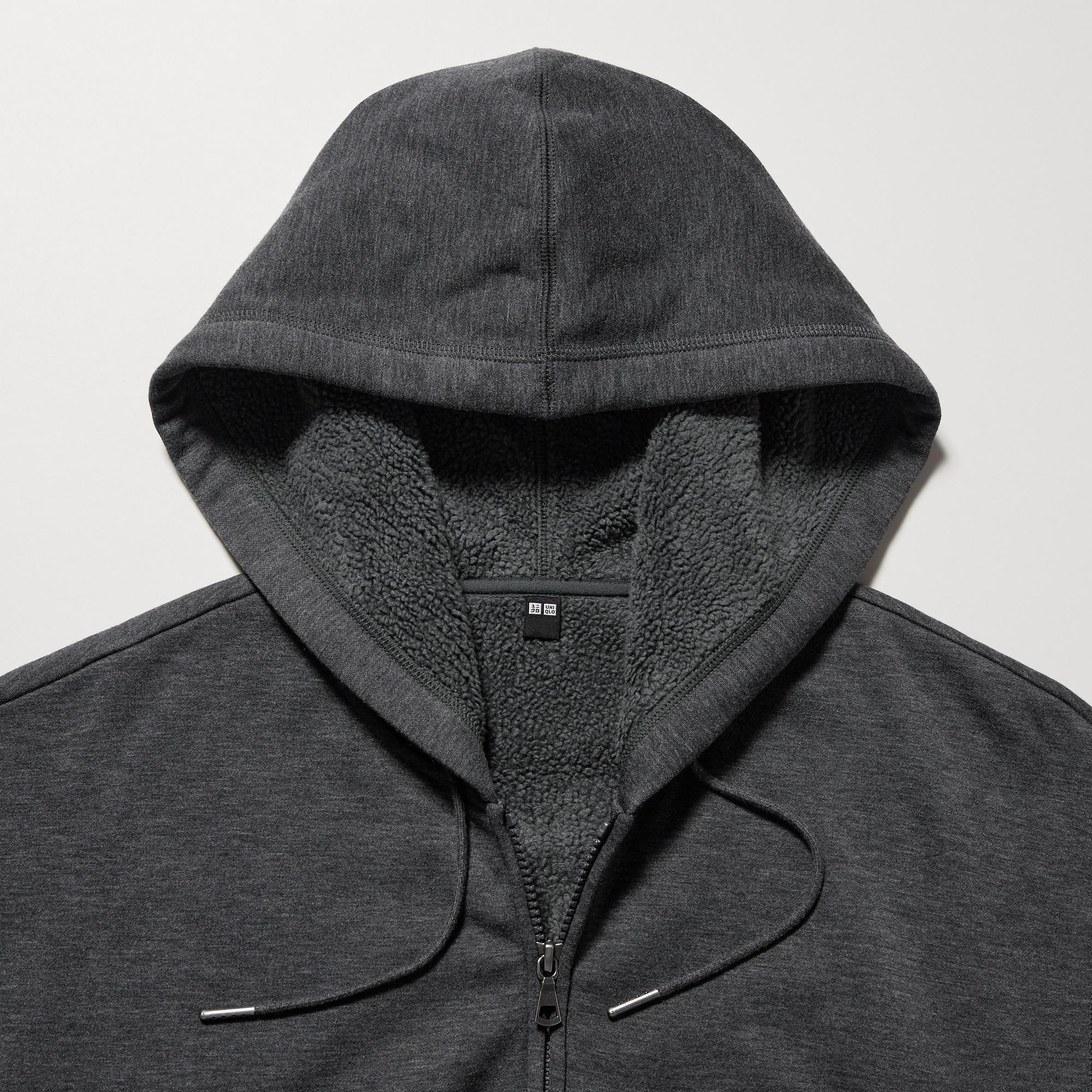 Uniqlo black hotsell zip up hoodie